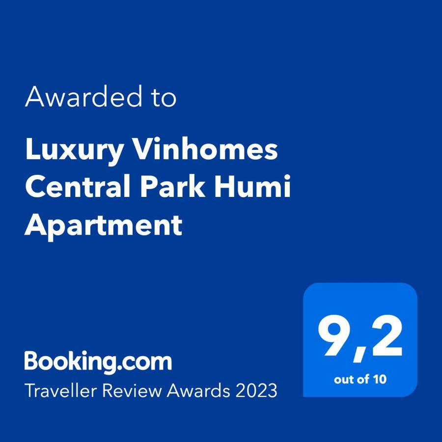 مدينة هوشي منه Luxury Vinhomes Central Park Humi Apartment المظهر الخارجي الصورة
